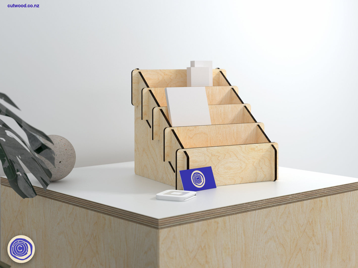 Retail Counter Display Stand - Digital Files