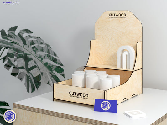 Product Bin Retail Counter Display - Digital Files
